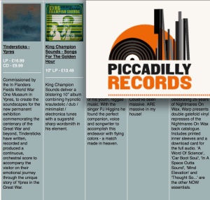 Piccadilly Records 19:10:14